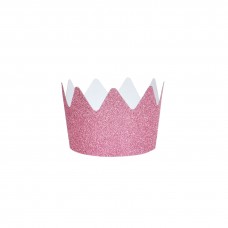 Glitter crowns pink