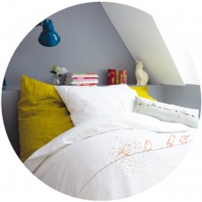 Duvet cover cot bed / toddler beds - Birds