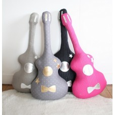 Guitar cushion with bow