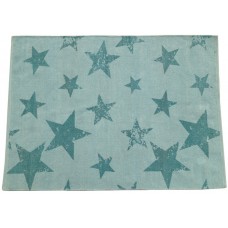 Vintage Stars Jade Rug and cushion