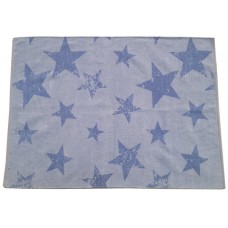 Vintage Stars Ocean Rug and cushion