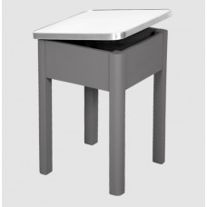 Night table steel top