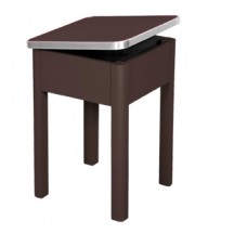  Night table open top and steel edge