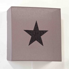 Wall Lamp  Taupe "Star"