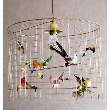 Ceiling Pendant light - Bird cage lamp