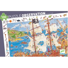 Observation Puzzle 100 pcs - Pirates