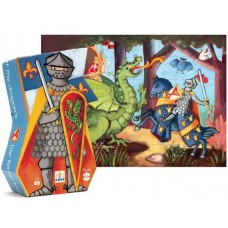 Puzzle 36 pcs - The Knight and the Dragon