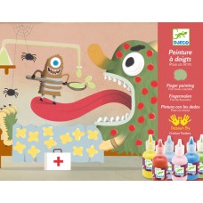 Finger Painting - Decorate the Creatures