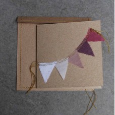 Birthday cards pink flags