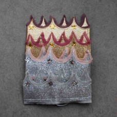 Gold glitter crown by Numero 74