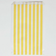 Paper bags - Yellow stripes