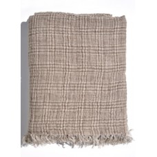 Washed Linen Throw "Aspen"