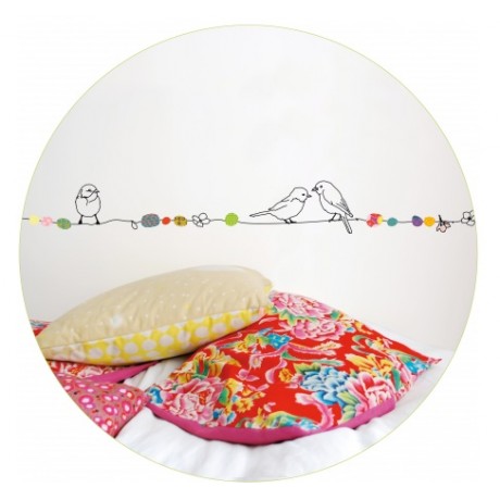 Wall Sticker - Border with birds