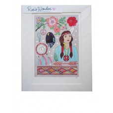 Dream catcher print by Rosie Wonders