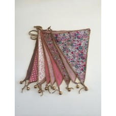 Bunting printed mix of pink by Numero 74