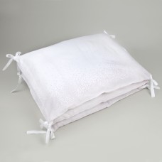 New- Cot Bumper pink dots by Ketiketa