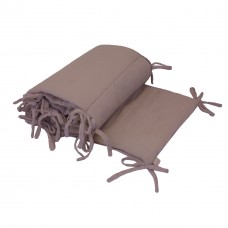 N74 - Cot Bumper Dusty Pink