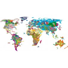Wall Sticker - World Map