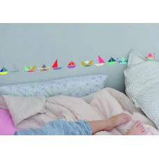 Wall sticker - Border Boats