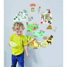 Wall sticker - Zoo